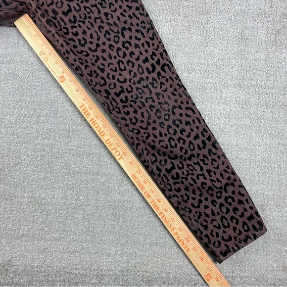 Free People Leopard Print Skinny Jeans - Picture 11 of 12